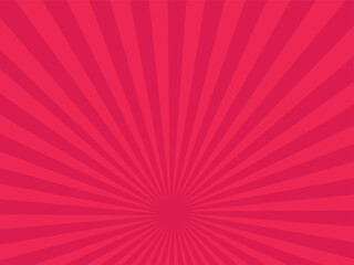 Abstract explosion background in gradient pink color. Sun glare effect radiates. Sunlight sparkle pattern.