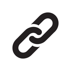  chain link icon vector design