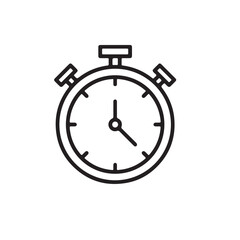 stopwatch icon vector design