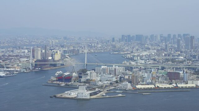 大阪市の風景動画
