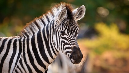 Fototapeta premium zebra close up