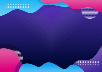 abstract purple magenta blue wavy background