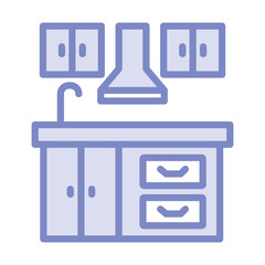 Kitchen vector, pixel perfect, illustrator file 
