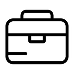 Briefcase Outline Icon
