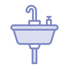 Wash Basin vector, pixel perfect, illustrator file 
