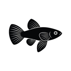 guppy silhouette art