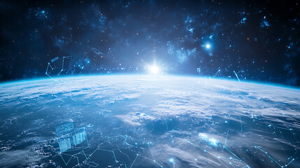 An AI powered system enhancing weather forecasting by analyzing satellite data, atmospheric conditions, and historical weather patterns to improve accuracy and predictability