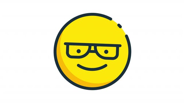 Nerd emoji icon