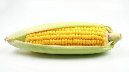 Fresh Corn On The Cob Close-Up