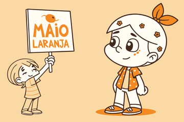 May orange: child protection awareness