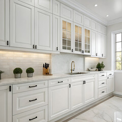 modern kitchen in a modern house