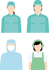 人物シルエット㉒