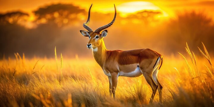 Majestic Inyala Wildlife Safari Photography