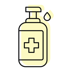 Obraz premium Liquid soap vector, pixel perfect, illustrator file 