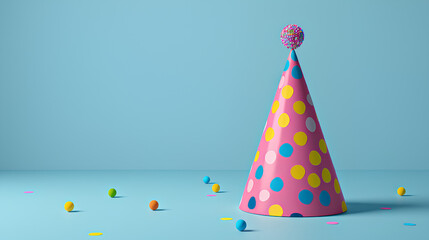Birthday hat, 3d animation