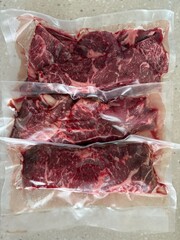 Vacuum-Sealed Raw Beef Set - 진공포장된 생소고기 세트