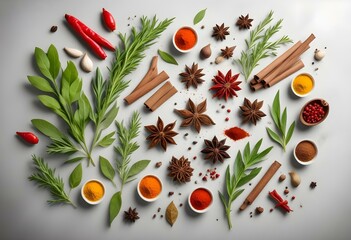 fishing floats isolated on a white background