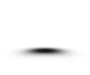 Realistic round shadow and shadow effect