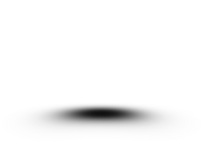 Realistic round shadow and shadow effect