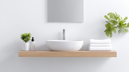 Modern Minimalist Bathroom Vanity