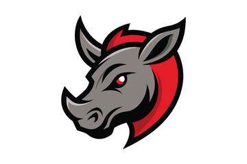 vector illustration of a deer