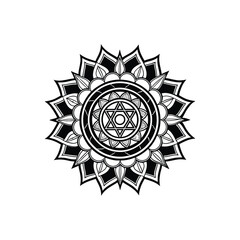 sun symbol vector illustration