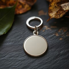 Blank Metal Keychain - Stylish & Practical