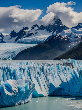 Perito Moreno Glacier, Patagonia, Argentina.