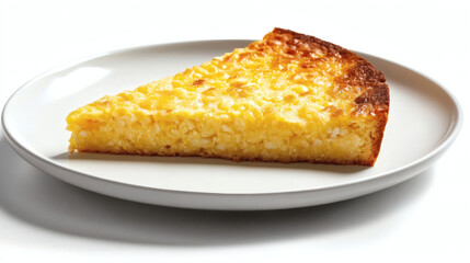 Minimalist Presentation of Sopa Paraguaya