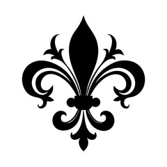 fleur de lis design, Fleur De Lis Symbol Royal Emblem Vintage Decorative Vector Illustration