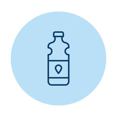 Bottle Drop Water vector, pixel perfect, illustrator file 
