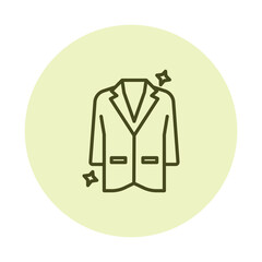 Coat clean vector, pixel perfect, illustrator file 
