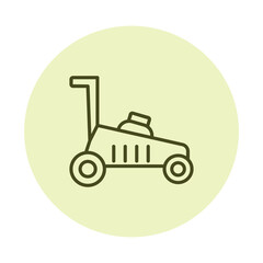 Grass Cutter vector, pixel perfect, illustrator file 
