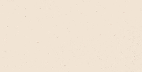 Beige pink grain paper texture. Rice paper. Craft recycle material. Neutral tone background with noise and speckles. Pale egg shell backdrop. Natural creamy canvas. Vector illustration.