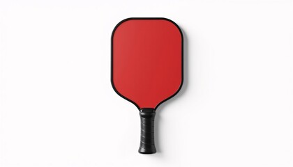 "Isolated pickleball paddle on clean white background, product photography, high detail, no text." - 1