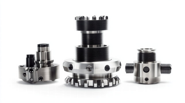 Precision Engineering Marvel: An array of intricate industrial tools, meticulously crafted from robust metal and gleaming chrome, showcasing the pinnacle of engineering expertise.