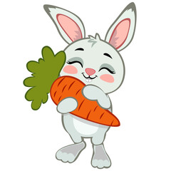 rabbit with carrot