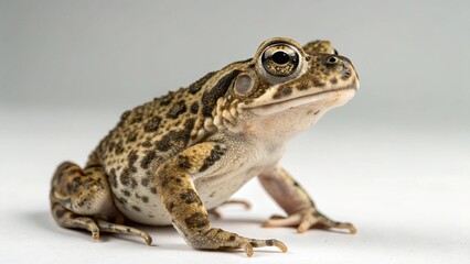 Obraz premium African Tree Toad on studio background 