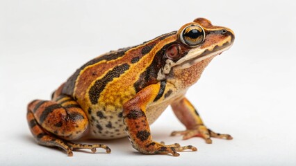 Fototapeta premium African Tree Toad on studio background 