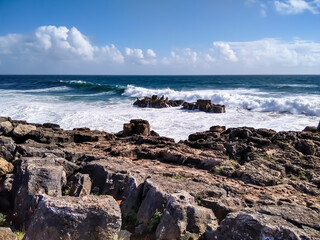 Cascais, Portugal - Atlantic Ocean Coast.