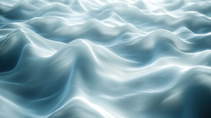 Obraz premium Soft, flowing fabric with gentle waves. Detailed texture
