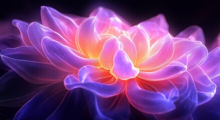 Vibrant Arrangement of Colorful Flowers Against a Dark Background Showcasing Artistic Floral Design