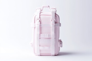 Fototapeta premium Compact, light pink backpack