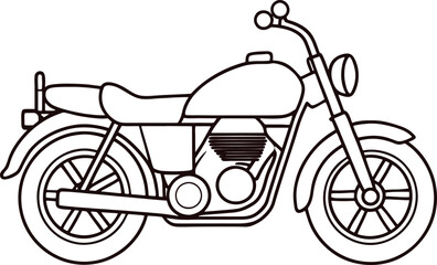 Fototapeta premium Vintage bicycle on white background with chrome details