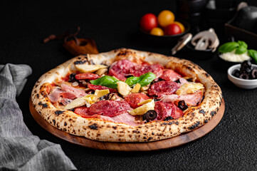 Pizza menu shoot