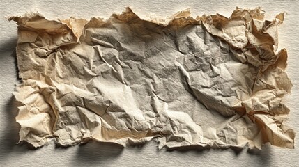 Crumpled Paper Texture Background for Creative Design Projects