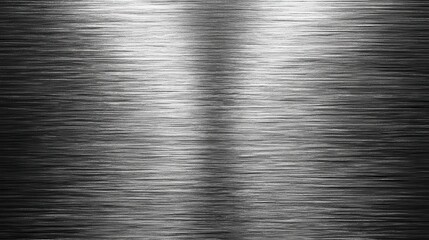 Smooth Metallic Surface with Subtle Brush Strokes and Reflections