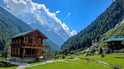 Daily life in mountain regions, traditional practices, scenic views, cultural heritage.