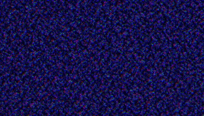 Abstract Background Of Digital Noise And Glitch Effect With Vibrant Blue Red And Green