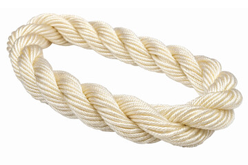 Twisted Natural Fiber Rope Circular Design for Crafts Decor and Outdoor Activities